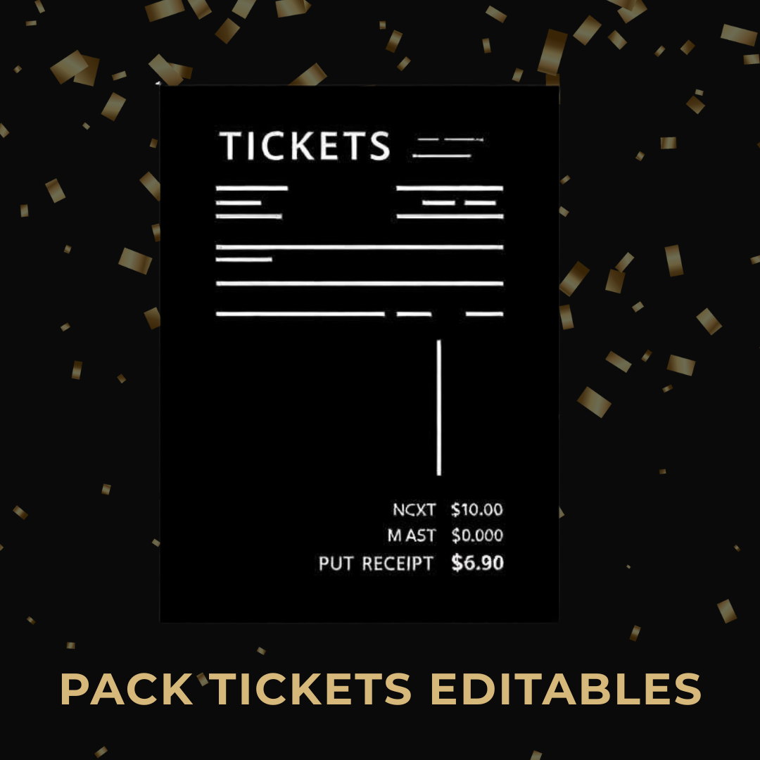 🧾Tickets Editables